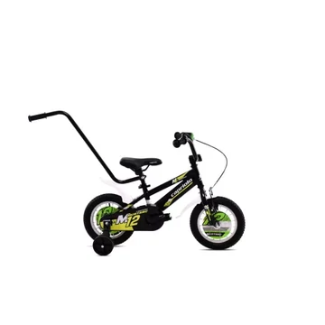 Kerékpár Capriolo Mustang 12" FEKETE ZÖLD 925100-12