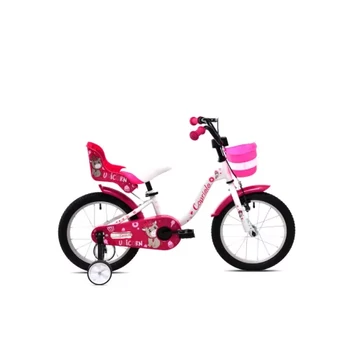 Kerékpár CAPRIOLO VIOLA 16" FEHÉR PINK 925111-16