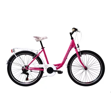 Kerékpár CAPRIOLO ELLA 24" RÓZSASZÍN 920309-13