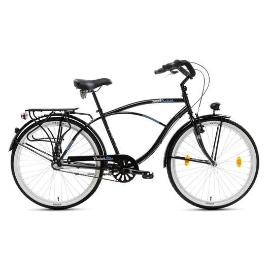 CRUISER 26/18 NEO FÉRFI N3 21 FFEKETE YS768 CRUISER KERÉKPÁR