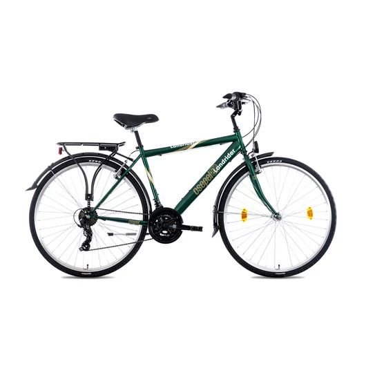 LANDRIDER 28/21 FÉRFI 21SP 21 SÖTÉTZÖLD YS7935 TREKKING KERÉKPÁR