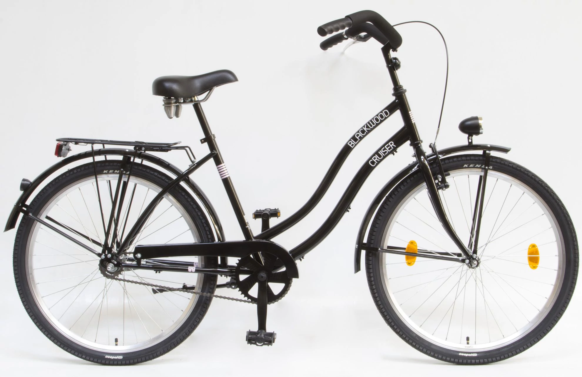 BLACKWOOD. CRUISER 26/18 NŐI GR 2019 FEKETE YS728 CRUISER KERÉKPÁR