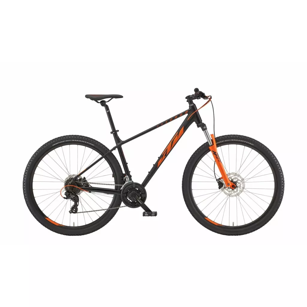 Kerékpár MTB KTM Chicago 291 M/43 Mettalic Grey Black Orange