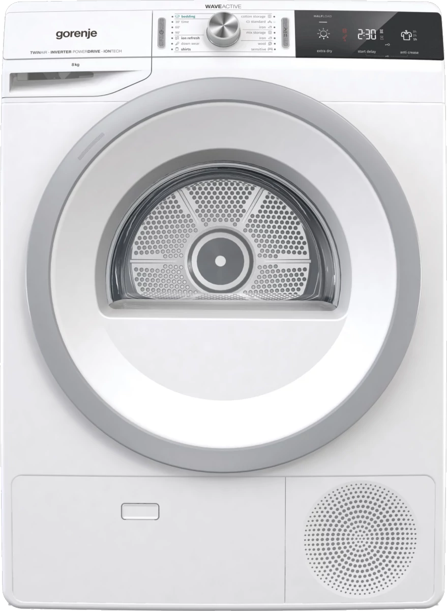 Szárítógép WaveActive Gorenje DA83IL/I hőszivattyús 8kg