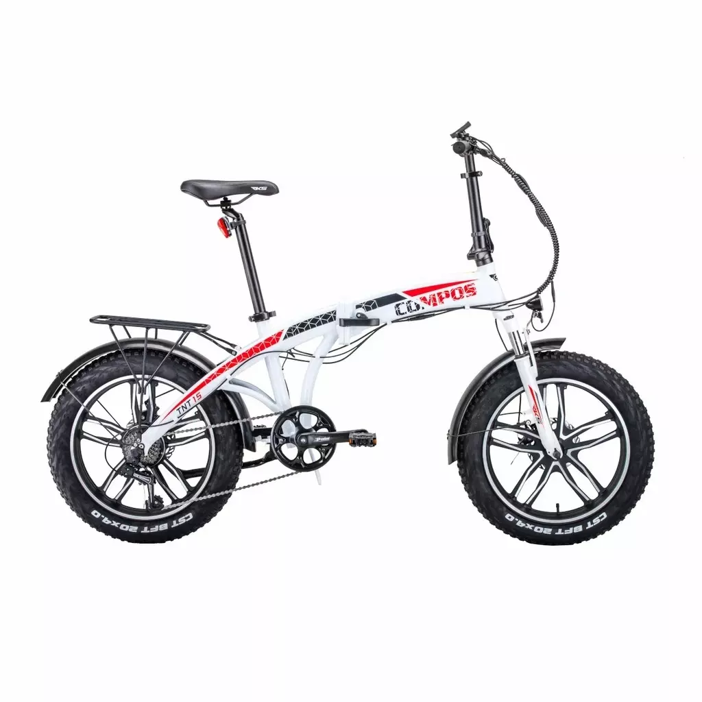 E-bike Hecht Compos XL elektromos kerékpár Fehér színű