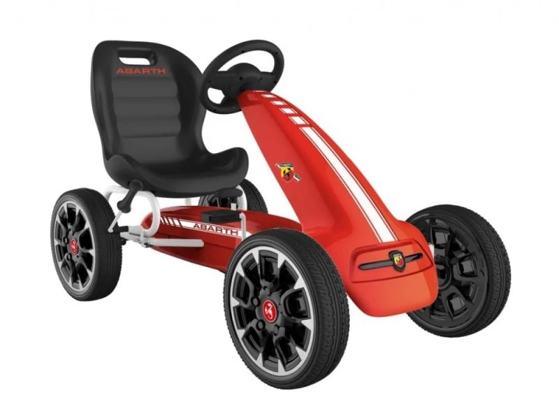 Hecht Abarth pedálos gokart  Piros