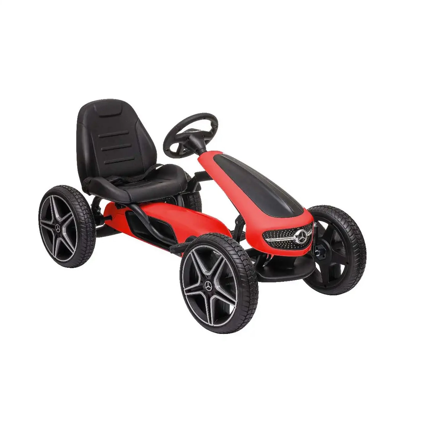 Játék Hecht Mercedes Benz pedálos gokart Piros