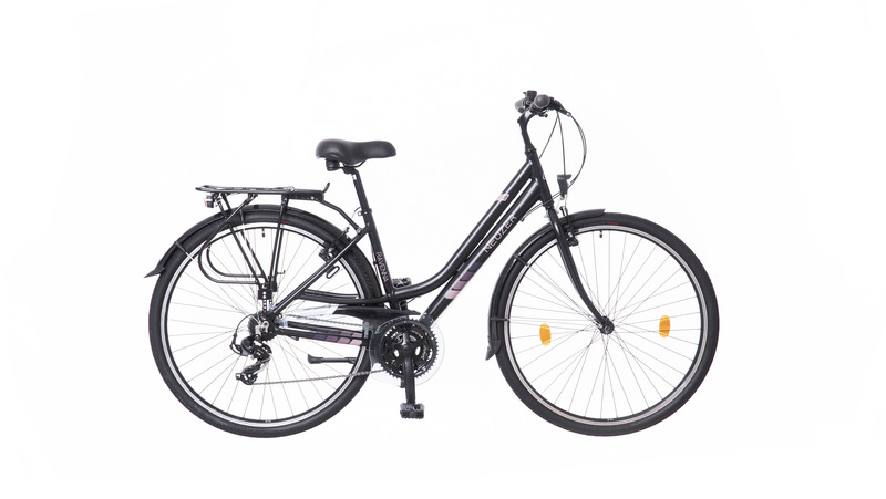 Kerékpár Ravenna 50 fekete rózsaszín 19