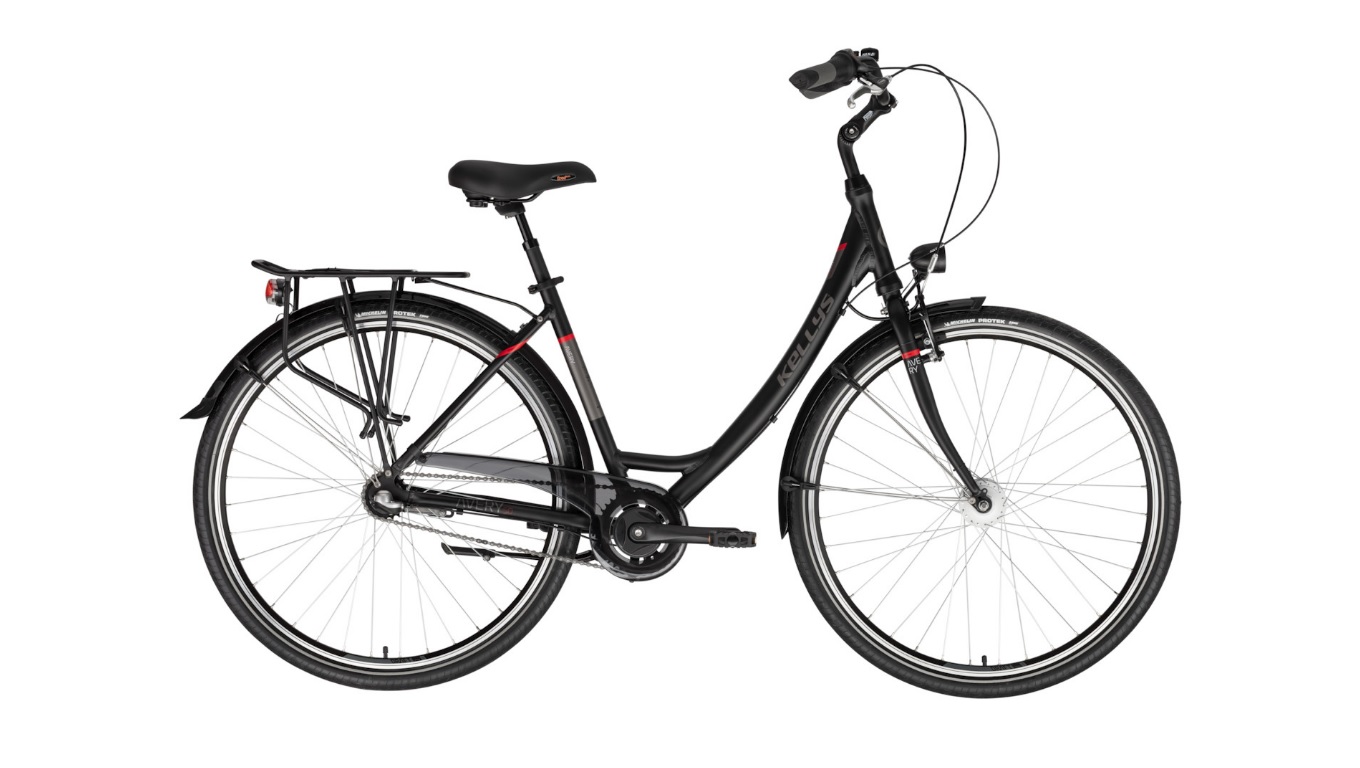 Városi-city kerékpár KELLYS AVERY 50 S 28 Fekete-piros színű