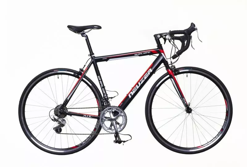 Országúti kerékpár Neuzer Whirlwind 50 férfi 50cm fekete-fehér-piros színű