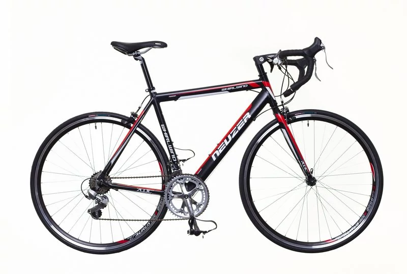 Országúti kerékpár Neuzer Whirlwind 50 férfi 58cm fekete-fehér-piros színű